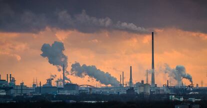 Zona industrial de Duisburg, en Alemania.