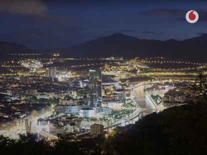 Ciudad iluminada OVE