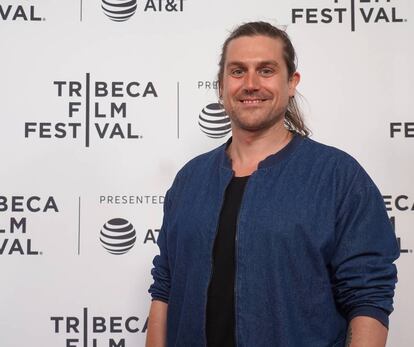 Tim Travers tras la proyección de ChelseaXY en el festival de Tribeca