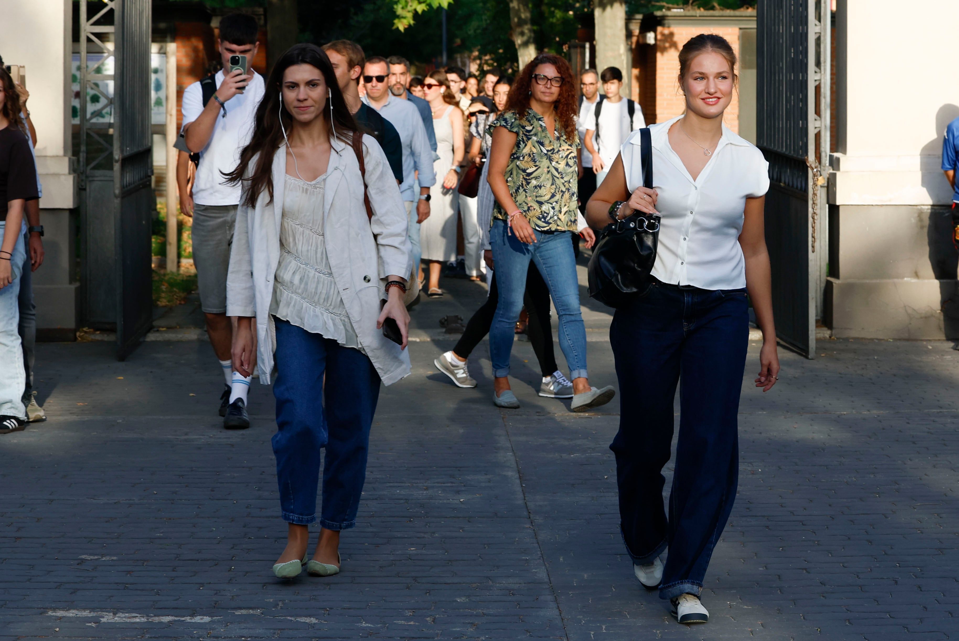La Princesa de Asturias inicia su vida universitaria sin los privilegios estipulados en 1988 para su padre