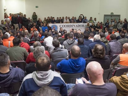 Asamblea informativa estes viernes en el centro de formaci&oacute;n portuaria en Algeciras.