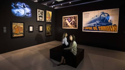 Imagen de la exposición Arte y cine. 120 años de intercambios.