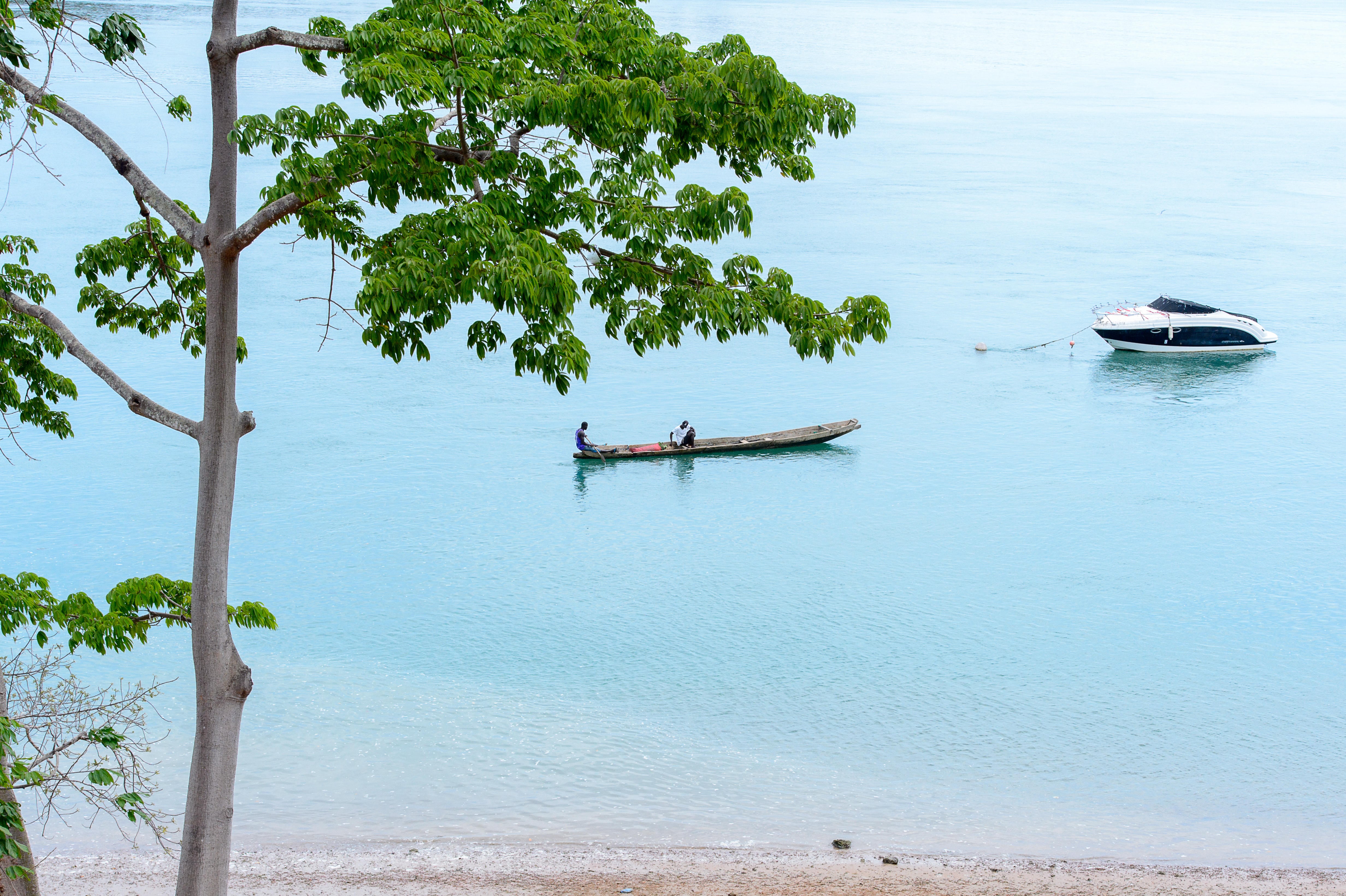 La isla soga, parte del archipiélago de Bijagós, en Guinea-Bisáu.