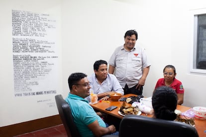 Daniel Pascual, dirigente maya quiché del Comité Unidad Campesina (CUC) en Guatemala el 3 de junio de 2024.
