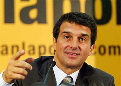 Joan Laporta, presidente del Barcelona.