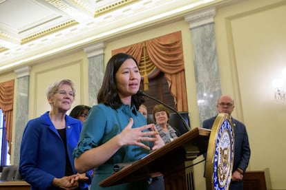Michelle Wu, alcaldesa de Boston