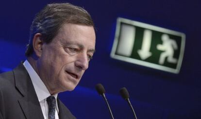 El presidente del Banco Central Europeo (BCE), Mario Draghi