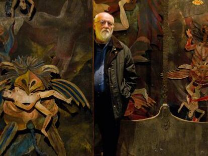 Jan Svankmajer, retratado ayer en la exposici&oacute;n Metamorfosis. 