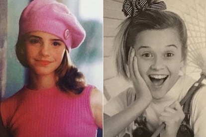 Las actrices Emma Watson y Reese Whiterspoon.