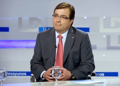 El expresidente de la Junta de la Junta de Extremadura, Guillermo Fernández Vara
