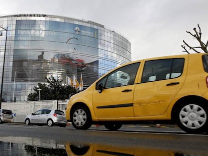 Vista de la sede de Renault en Boulogne Billancourt, en París.