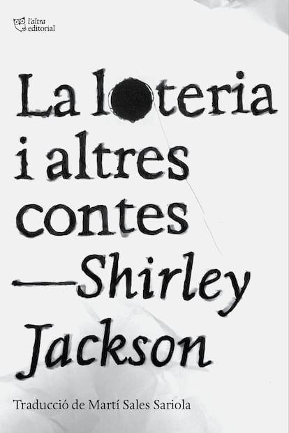 Portada de 'La loteria i altres contes', de Shirley Jackson.