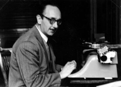 Josep María Amat-Piniella, autor de la novel·la "La clau de Volta"