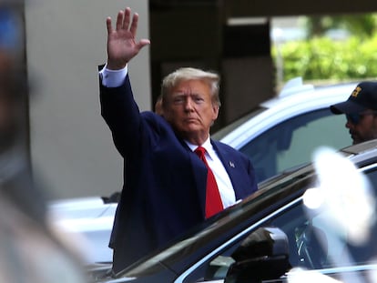 Donald Trump en Miami (Florida) este 13 de junio.