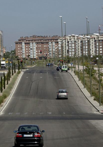 Avenida que conecta Sanchinarro y Las Tablas.