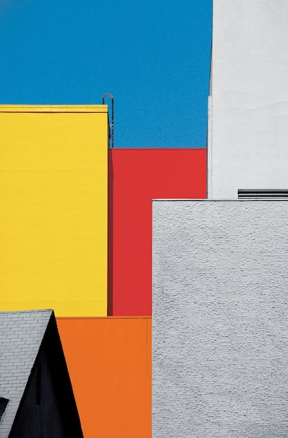 'Los Angeles, Mondrian (Vertical),' 1991.