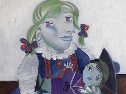 <i>Maya à la poupée</i> (1938), de Pablo Picasso, obra robada en casa de una nieta del artista