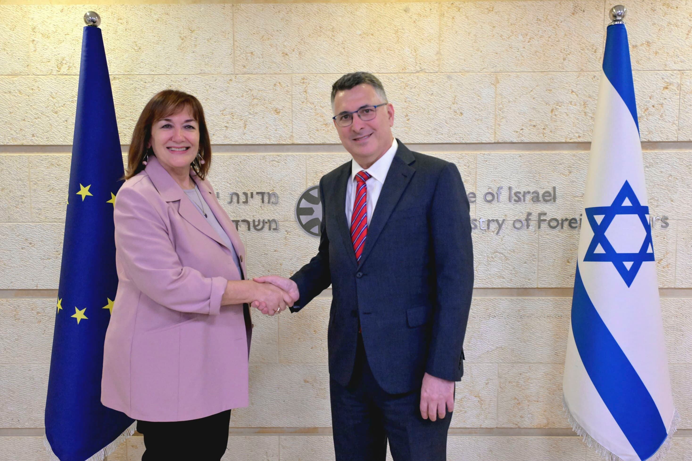 Israel acusa a la UE de querer “dictarle posiciones políticas” durante la primera visita de una comisaria tras el veto a Kallas