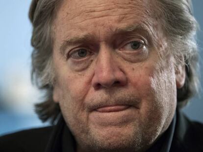 Steve Bannon, antiguo estratega de Donald Trump