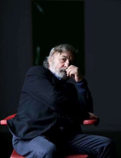 El cineasta italiano Gianni Amelio, en el Instituto de Cultura Italiana en Madrid.