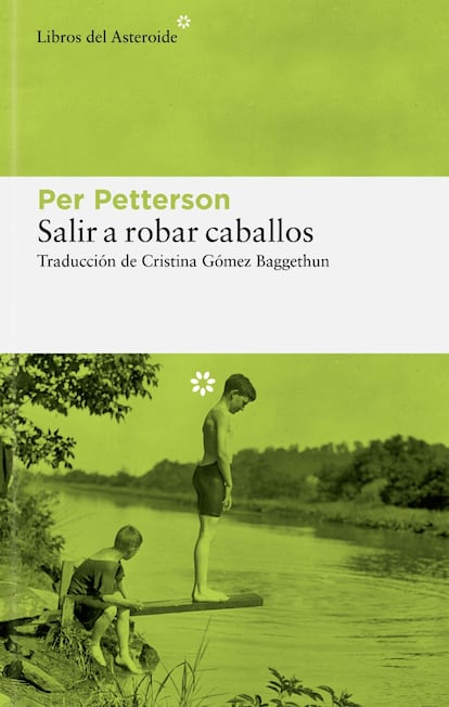 Portada del libro 'Salir a robar caballos', de Per Petterson. EDITORIAL LIBROS DEL ASTEROIDE