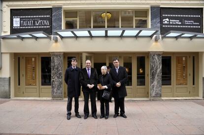 Inauguración de la Filmoteca Azcona