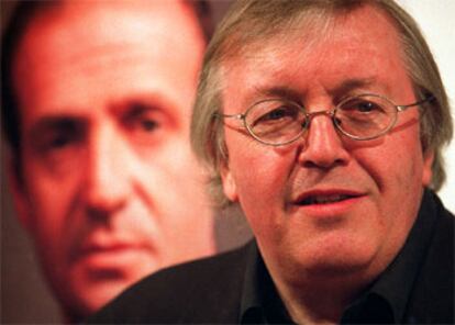 Paul Preston, ayer en Madrid.