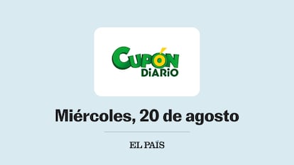 Cupón diario de la ONCE comprobar sorteo del miércoles 20 de agosto de 2025