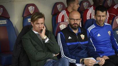 Guti, durante un partido del Almería.