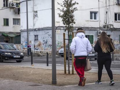 Viviendas en Camp Redó (Palma), conocido como barrio de Corea, donde tuvo lugar la violación de una menor tutelada en Nochebuena.