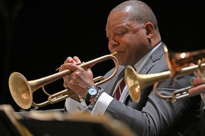El trompetista, durante un concierto en Louisville, Kentucky (EE UU) en febrero de este año.