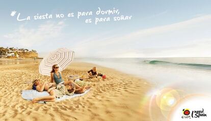 Campaña publicitaria de Turespaña para promocionar la marca España.