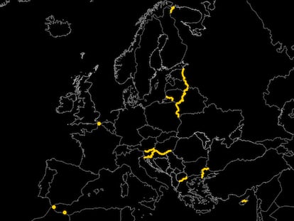 Europe walls migration