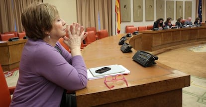 Celia Villalobos, vicepresidenta primera del Congreso, el 16 de enero de 2014.