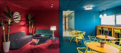 Esta empresa afirma que la gente que trabaja en su espacio tiene un perfil innovador, pragmático y eficiente.