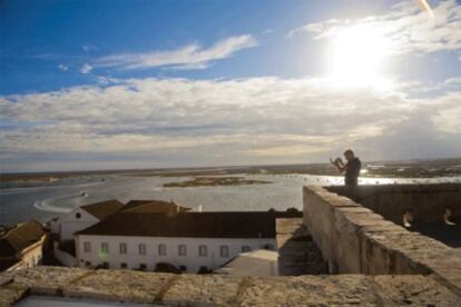 Vistas de la Ría Formosa.