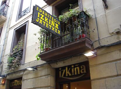 Bar Izkiña de Donosti