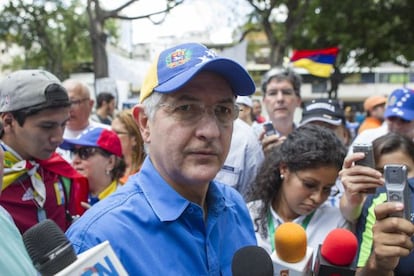 Antonio Ledezma, alcalde de Caracas, en abril de 2014.