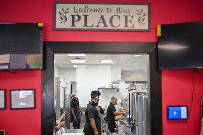 A Haitian food restaurant in Springfield, Ohio.