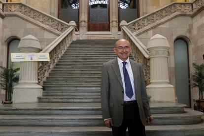 El presidente del Tribunal Superior de Justicia de Cataluña ( TSJC) , Miguel Ángel Gimeno.
