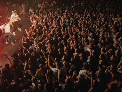 Concierto de Mushkaa en la Sala Apolo de Barcelona. 1 de febrero 2024.