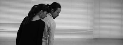 Carmen Werner y Shintaro Hirahara, en un ensayo de 'Recuerdo'.