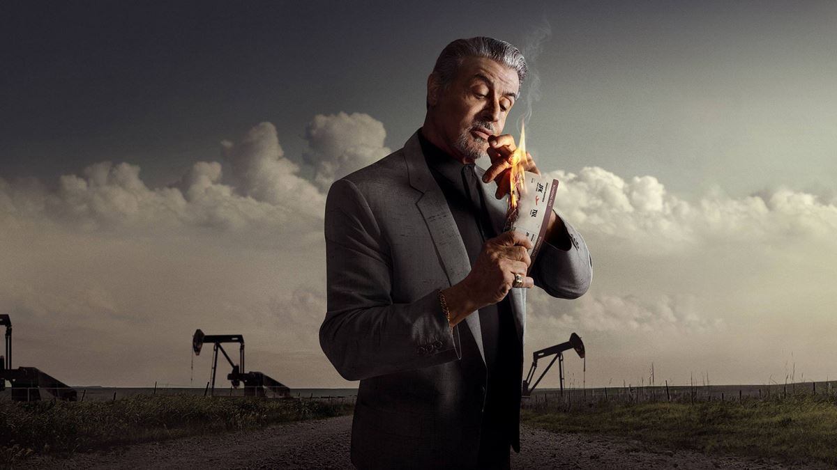 Sylvester Stallone, en una imagen promocional de 'Tulsa King'.