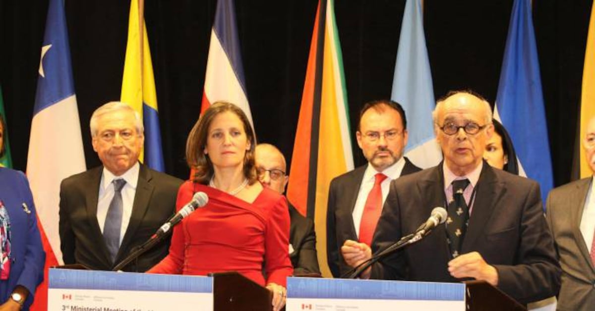 Doce países americanos piden apoyo a la ONU para resolver la crisis en ...