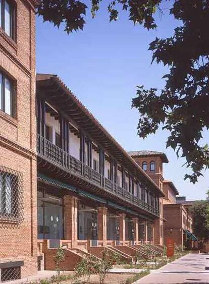 Pabellón "transatlántico" en la Residencia de Estudiantes, en Madrid.