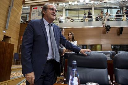 El portavoz del PSOE en la Asamblea de Madrid, Ángel Gabilondo.