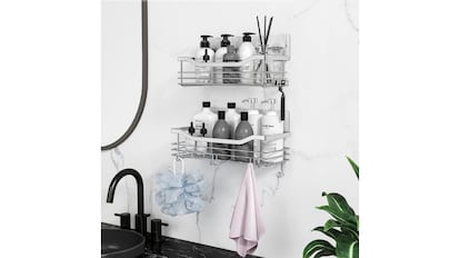 Estas son las mejores cestas de ducha que se pueden comprar en Amazon