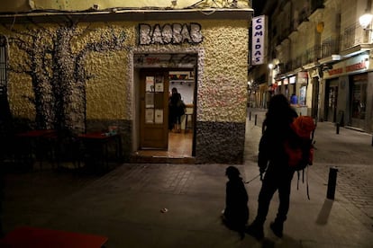 El restaurante senegalés Baobab, en Lavapiés, este viernes por la tarde.