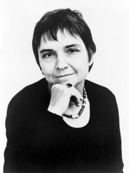 La poeta estadounidense Adrienne Rich.