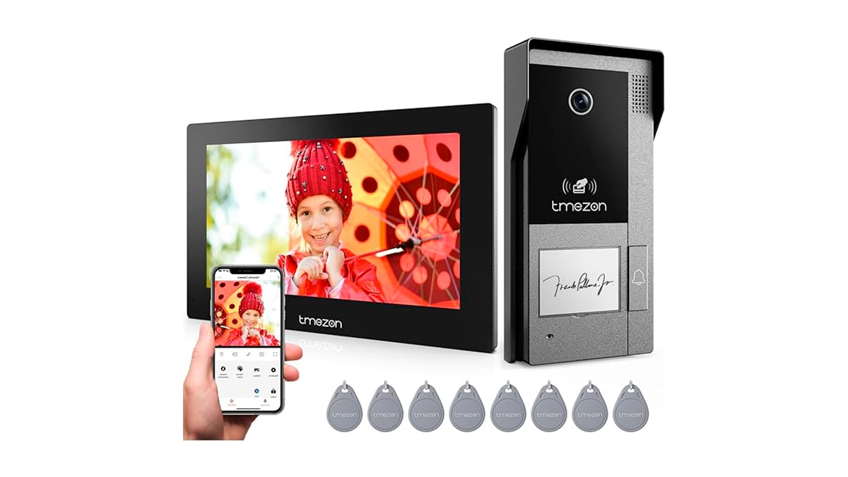 Tmezon Videoportero WiFi ‎MZ-M790/EU.